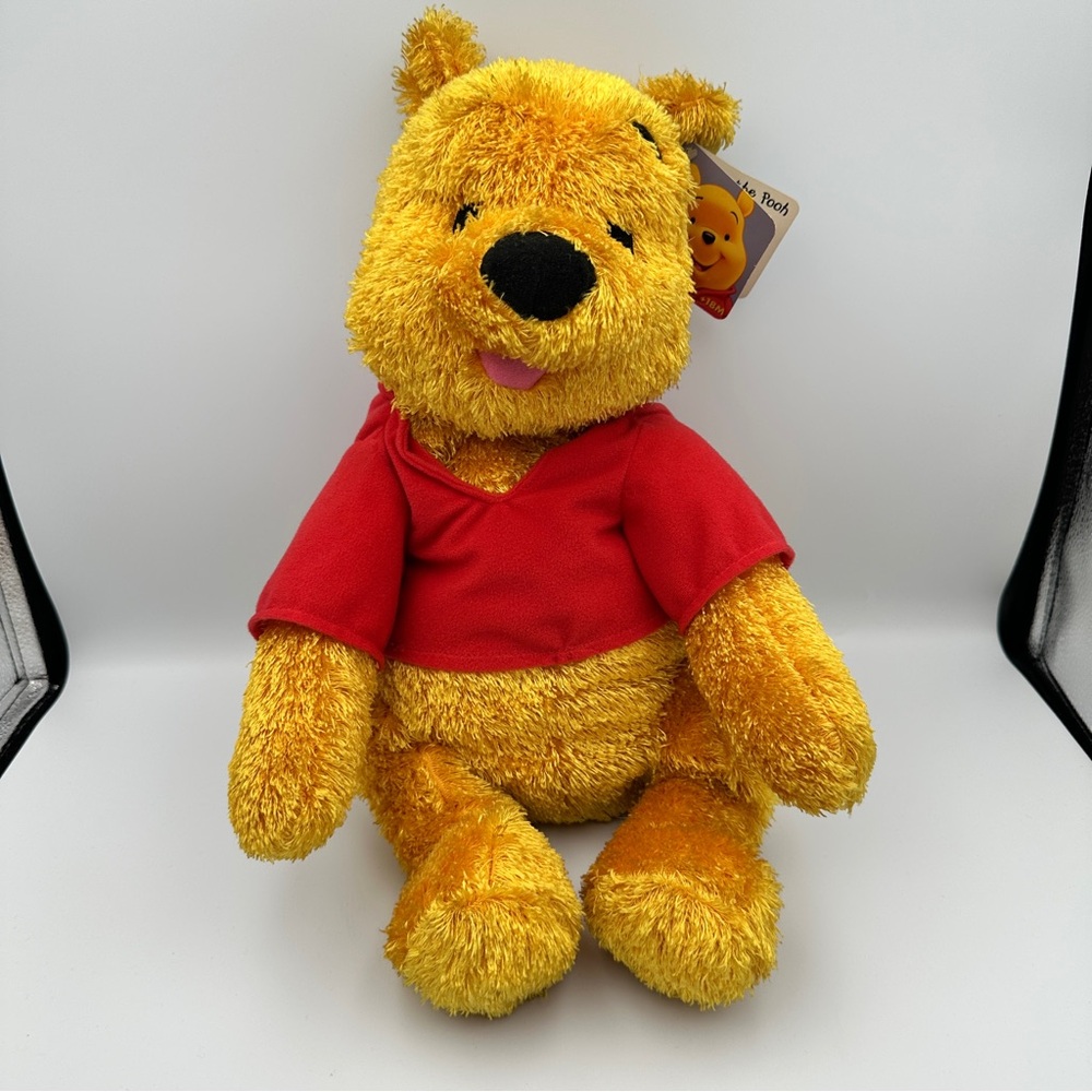 Fisher Price Mattel 2002 Disney Winnie the Pooh 20”‎ Plush Stuffed Bear Toy NWT
